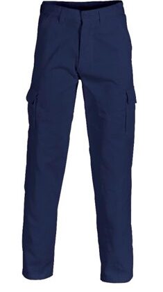 Cotton Drill Cargo Pants