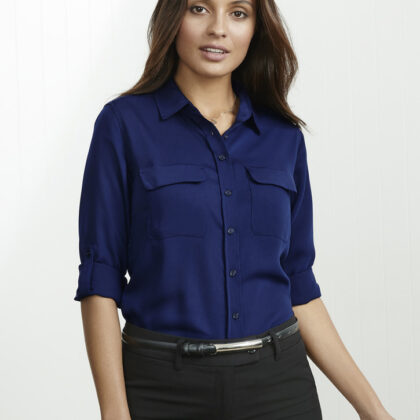 Womens Madison Long Sleeve Shirt