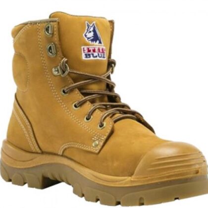 Steel Blue Argyle Bump Cap Boot