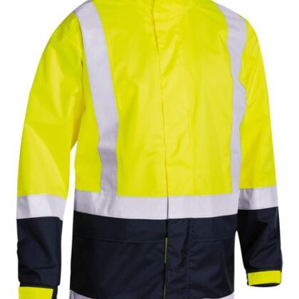Taped Hi Vis Rain Shell Jacket