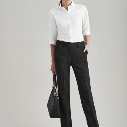 Womens Comfort Wool Stretch Adjustable Waist Pant