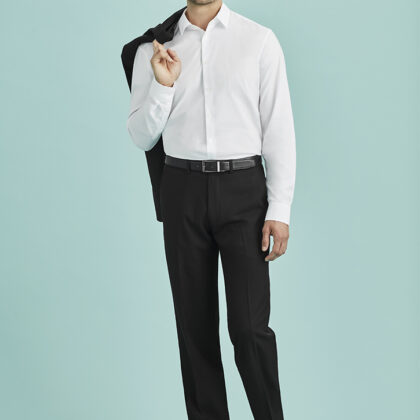 Mens Cool Stretch Adjustable Waist Pant (Stout)