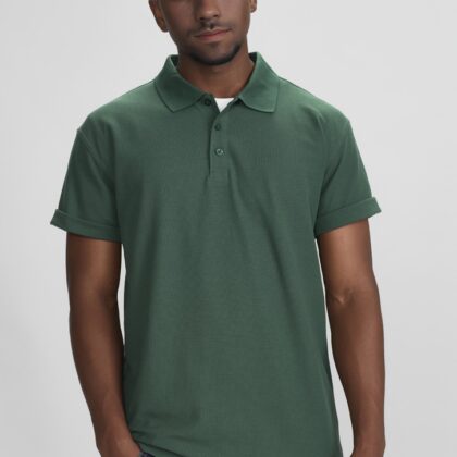 Mens Crew Short Sleeve Polo