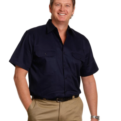 S/S Cool Breeze Cotton Work Shirt