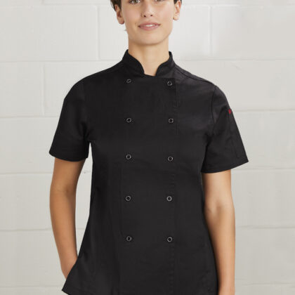 Zest Womens S/S Chef Jacket