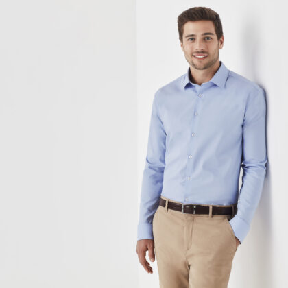 Mens Charlie L/S Shirt - Slim Fit