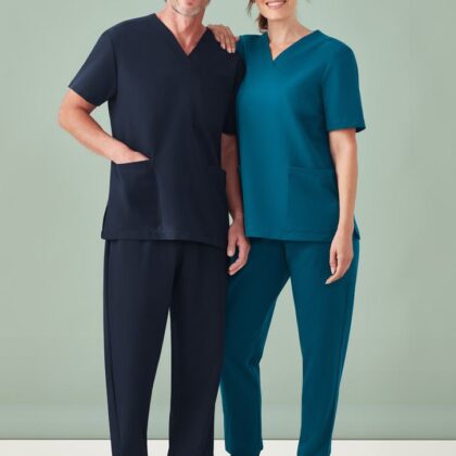Unisex Pulse V-Neck Scrub Top