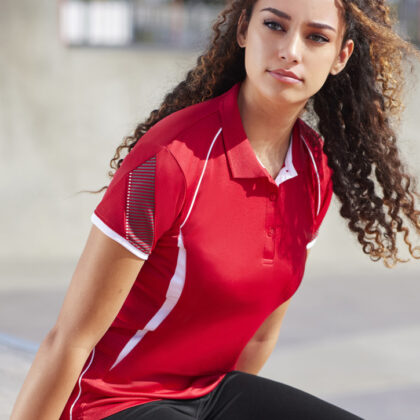Womens Razor Short Sleeve Polo