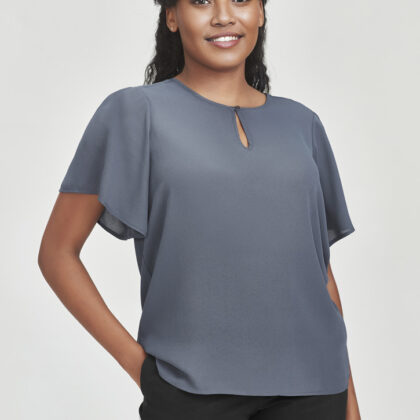 Womens Vienna Short Sleeve Blouse
