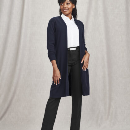 Ladies Chelsea Long Line Cardigan