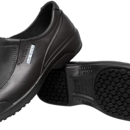 Non Slip Work Classic Shoes With Toe Cap