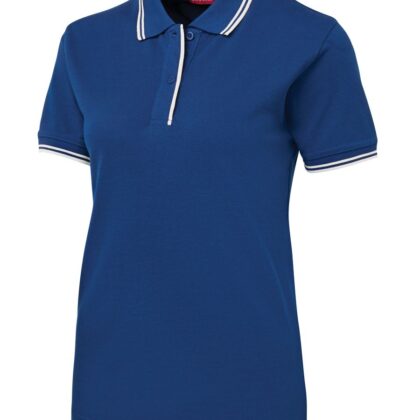 Ladies Contrast Polo