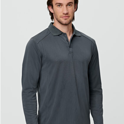 Lucky Bamboo L/S Mens Polo