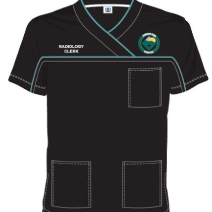 Radiology Clerk Scrub Top