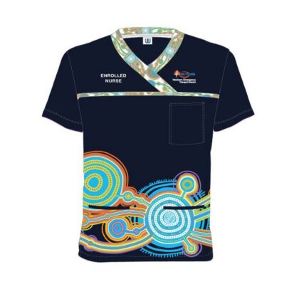 NETS Fully Sublimated Scrub Tops