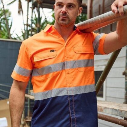 X Airflow Hi Vis Taped Stretch Ripstop Shirt