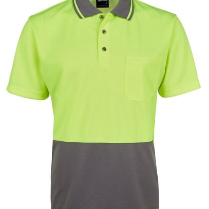 Hi Vis Short Sleeve Traditional Polo