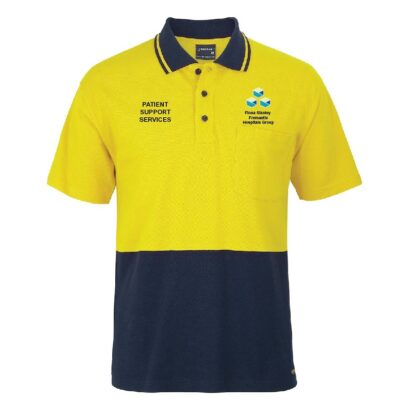 Hi-Vis S/S Cotton Polo