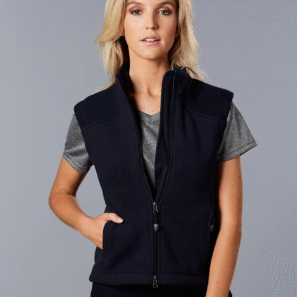 Womens Diamond Fleece Vest