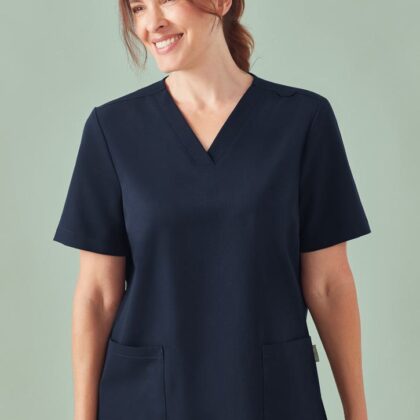 Womens Pulse V-Neck Scrub Top