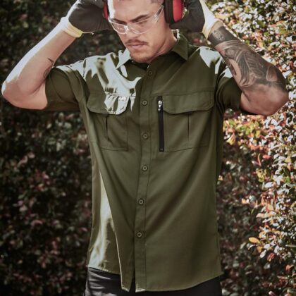 Mens Outdoor Short Sleeve Shirt