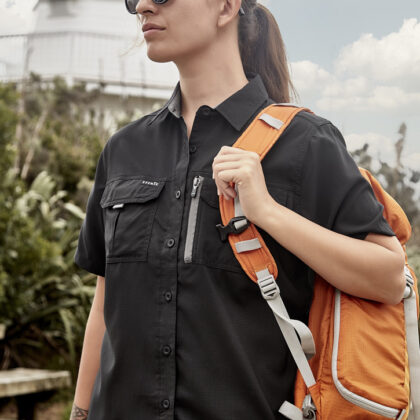 Womens Outdoor Short Sleeve Shirt