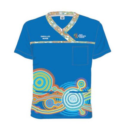 PCH Fully Sublimated Scrub Top