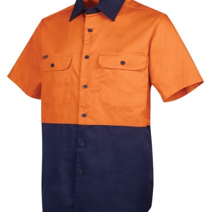 Hi Vis Short Sleeve 150g Work Shirt