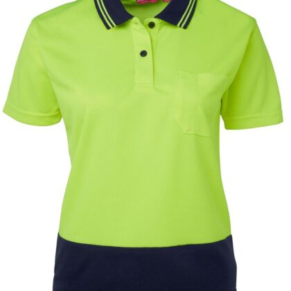 Ladies Hi Vis S/S Comfort Polo