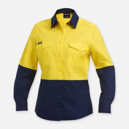 Women’s Workcool 2 Hi-Vis Lightweight Work Shirt