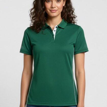 Womens Balance Short Sleeve Polo