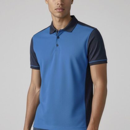 Mens Dart Short Sleeve Polo