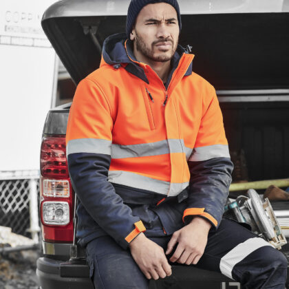 Unisex Hi Vis Antarctic Softshell Jacket