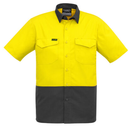 Mens Hi Vis Short Sleeve