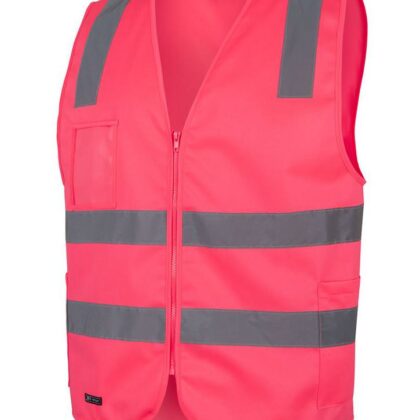 Hi Vis (D+N) Zip Safety Vest