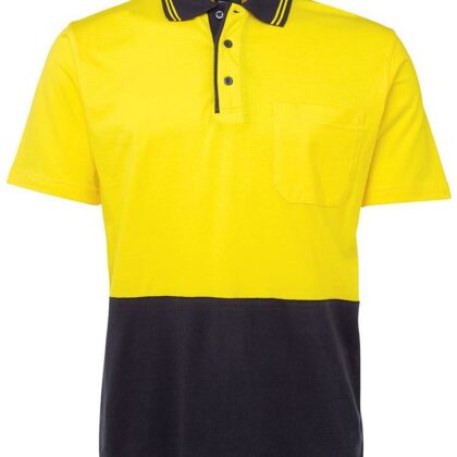 Hi Vis S/S Cotton Polo