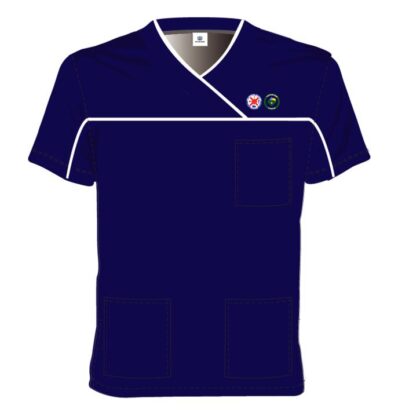 SCGH dual logo Pharmacy Scrub Tops