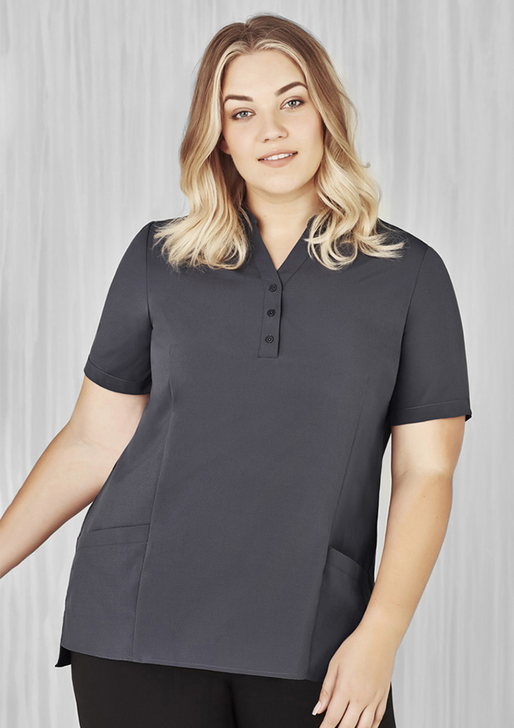 Womens Florence Plain Tunic - Image 2