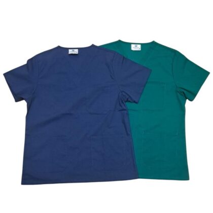 Unisex Classic Stretch V Neck Scrub Top