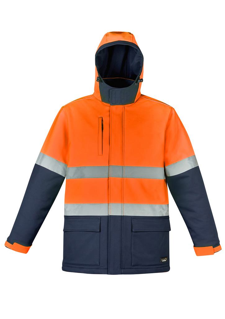 Unisex Hi Vis Antarctic Softshell Jacket - Image 2