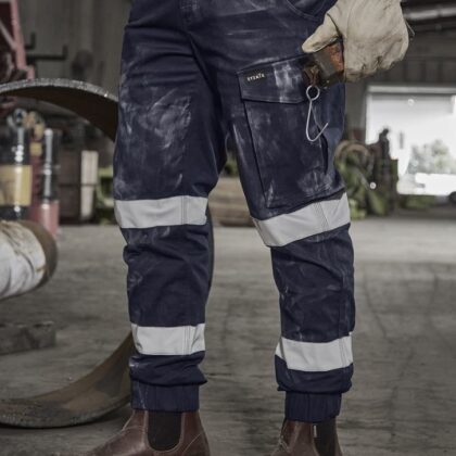 Mens Essential Stretch Taped Cargo Pant - Cuffed