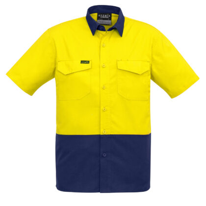 Caterlink - Mens Hi Vis S/S shirt