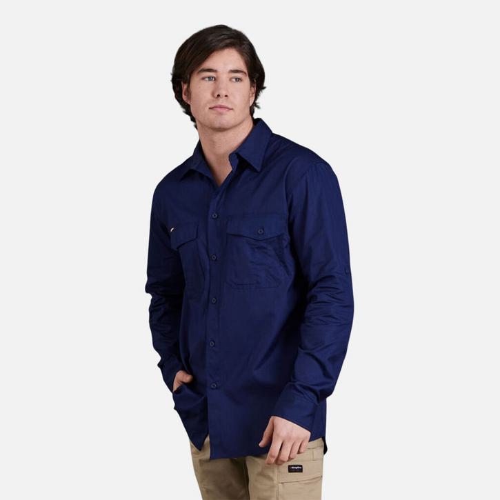 Workcool 2 Lightweight Ripstop Long Sleeve Work Shirt - Image 6