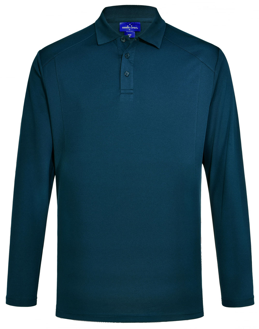 Lucky Bamboo L/S Mens Polo - Image 4