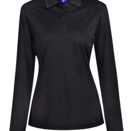 Ladies Bamboo L/S Polo - VW