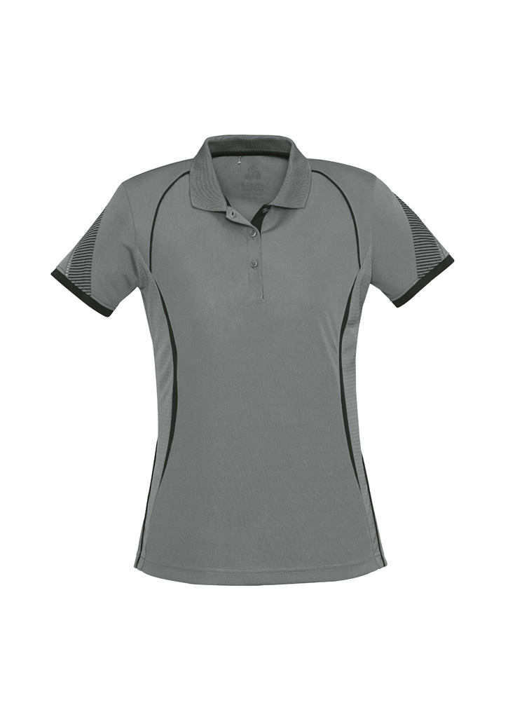 Womens Razor Short Sleeve Polo - Image 2