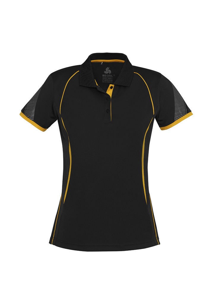 Womens Razor Short Sleeve Polo - Image 3