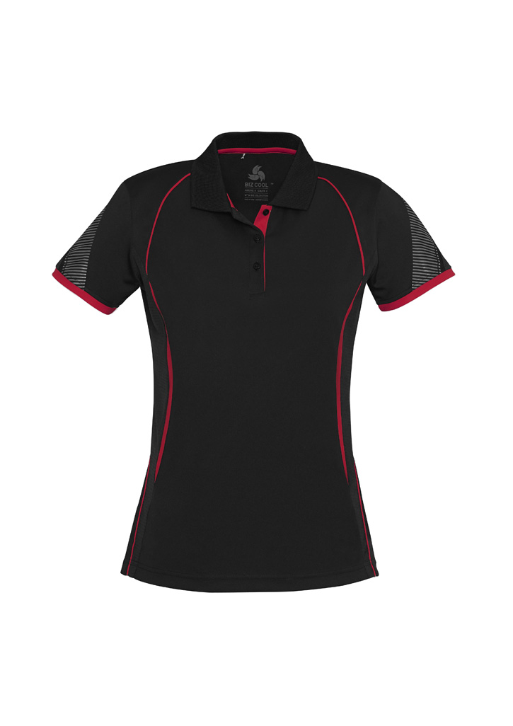 Womens Razor Short Sleeve Polo - Image 4