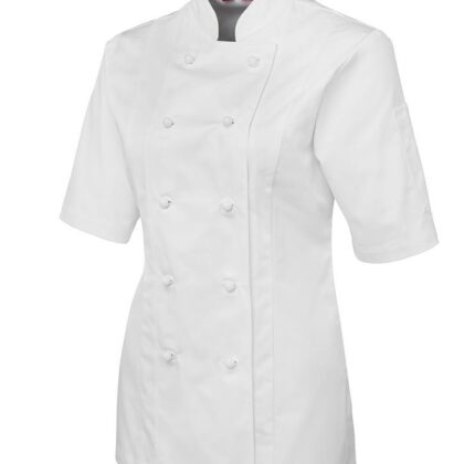 Ladies S/S Chef's Jacket