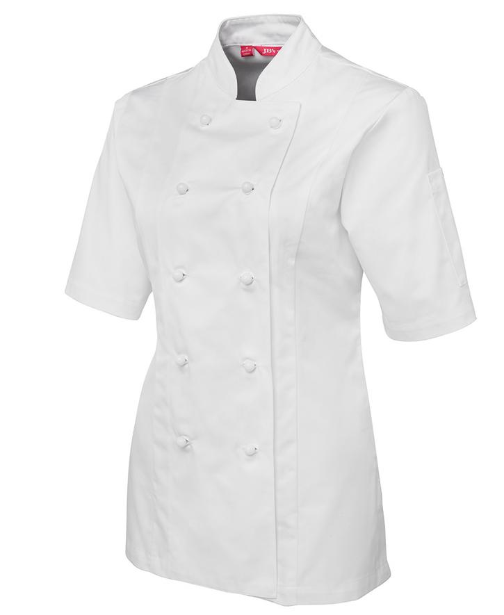 Ladies S/S Chef's Jacket